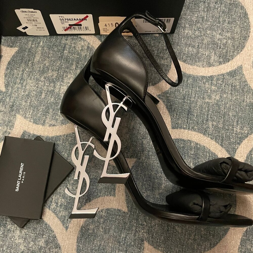 Saint Laurent YSL Opyum Opium Sandal Heels